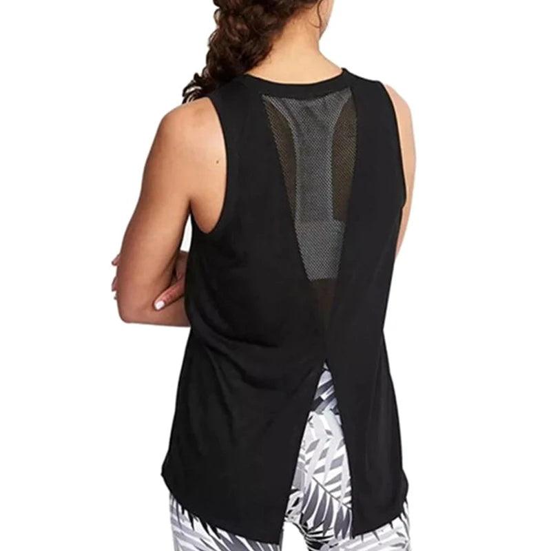 Fitness Women T Shirts Slim Fit For Sports Running Mesh Yoga Short Sleeve Jerseys Yoga Top Womens Gym Shirt SportWear Tees 2024 - MauBai