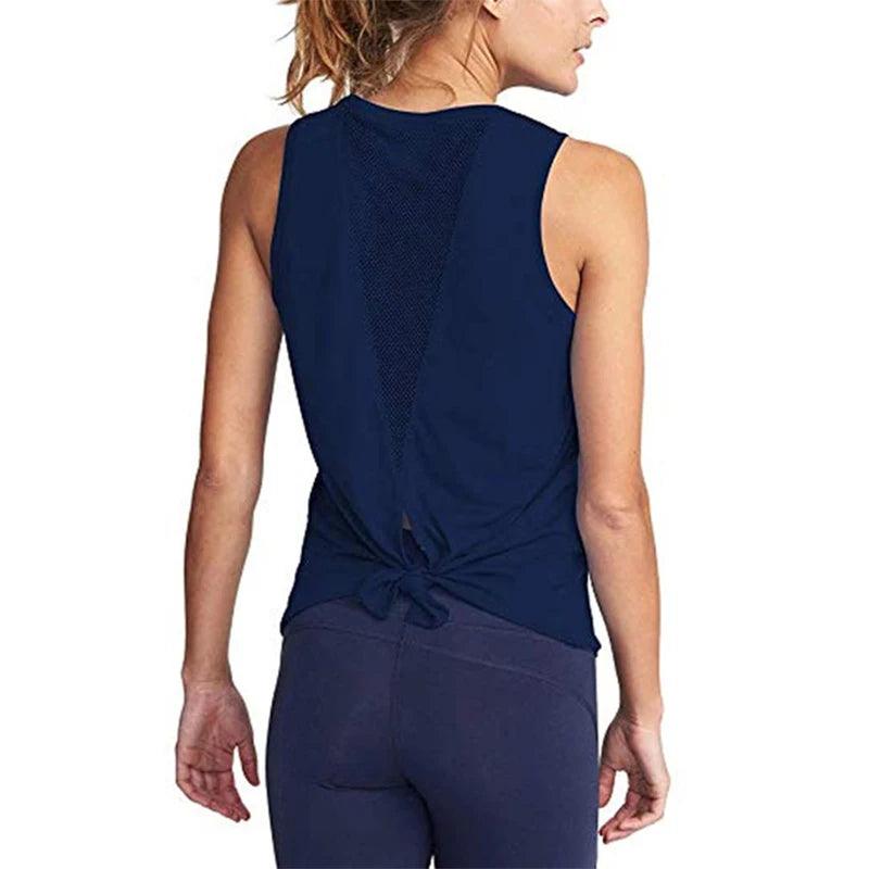 Fitness Women T Shirts Slim Fit For Sports Running Mesh Yoga Short Sleeve Jerseys Yoga Top Womens Gym Shirt SportWear Tees 2024 - MauBai