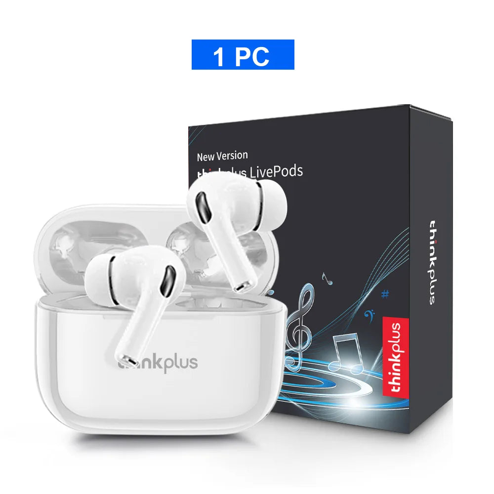 Original Thinkplus Wireless Bluetooth Earphones ANC Noise Reduction Earbuds HD Mic Call Gamer Earbuds LED Touch Screen Control