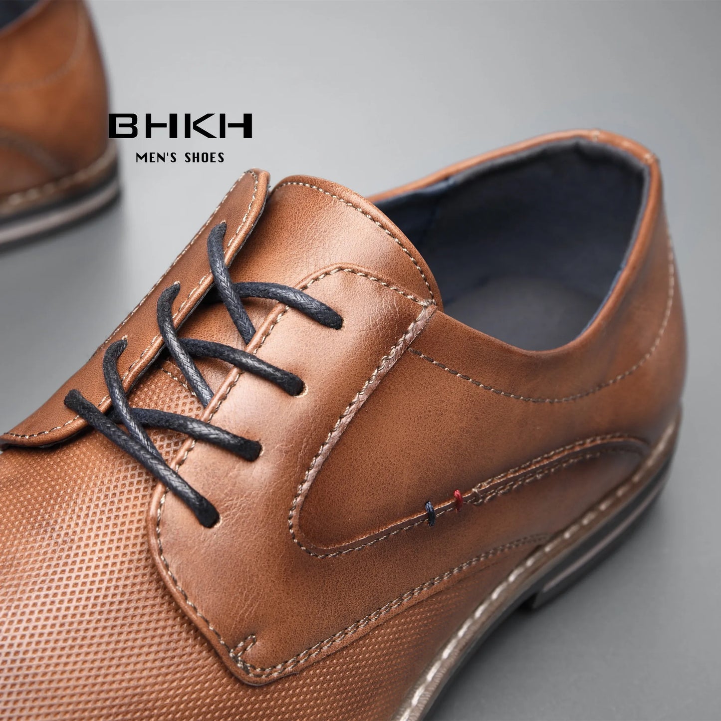 BHKH  Man Formal Shoes Lace Up Men Dress Shoes Classic Shoes Formal Business Office work for Men Shoes