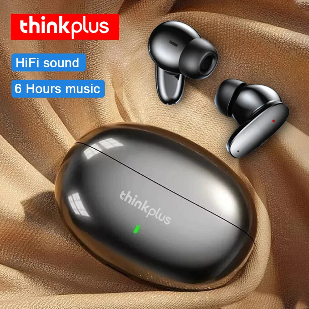 Original Thinkplus Wireless Bluetooth Earphones HiFi Stereo Sound HD Call Gamer Earbuds Touch Control Headset Long Standby Time