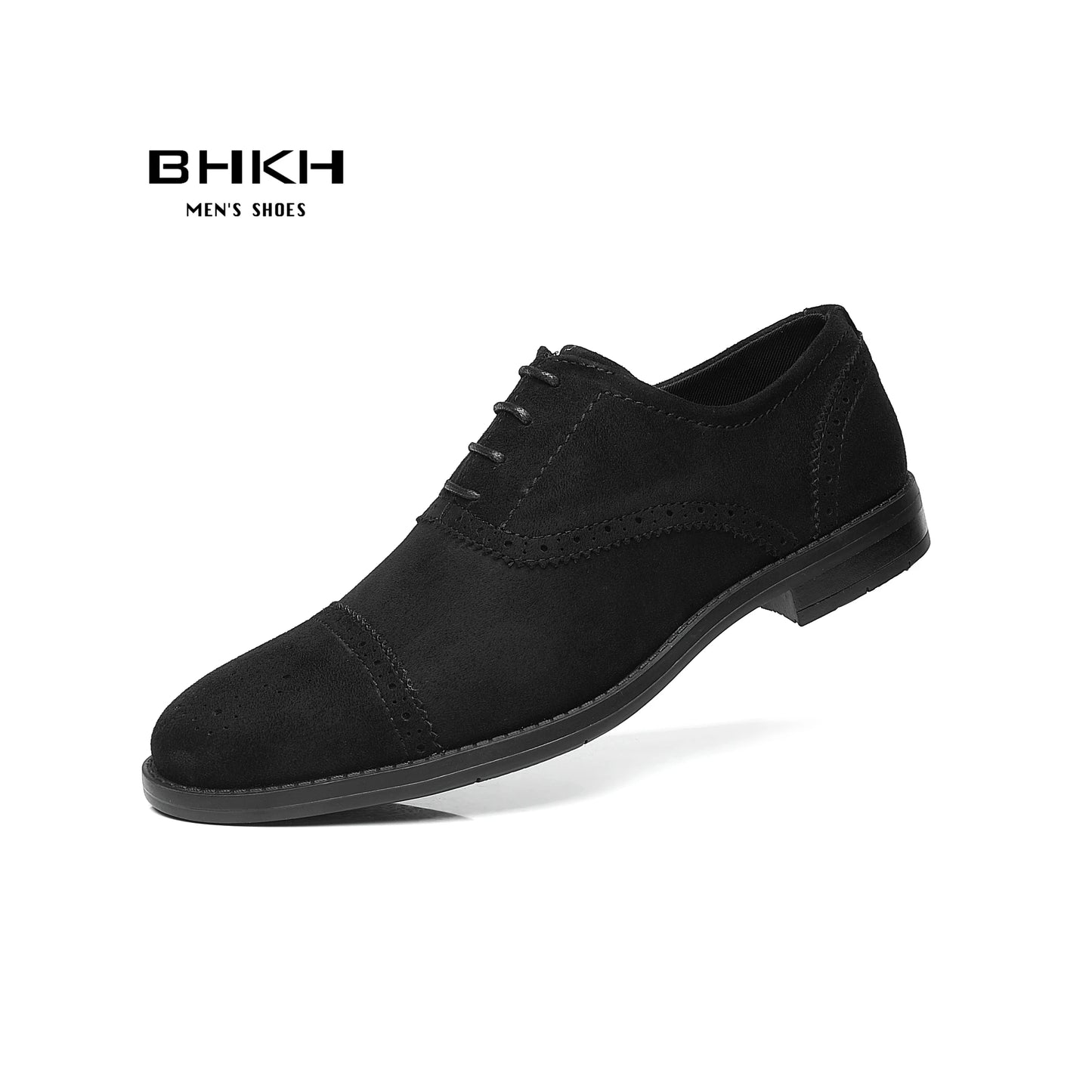 BHKH Men Dress Shoes  New Fashion Formal Shoes Man Wedding Party Office Footwear Comfy Classic Design High Quality Men Shoes