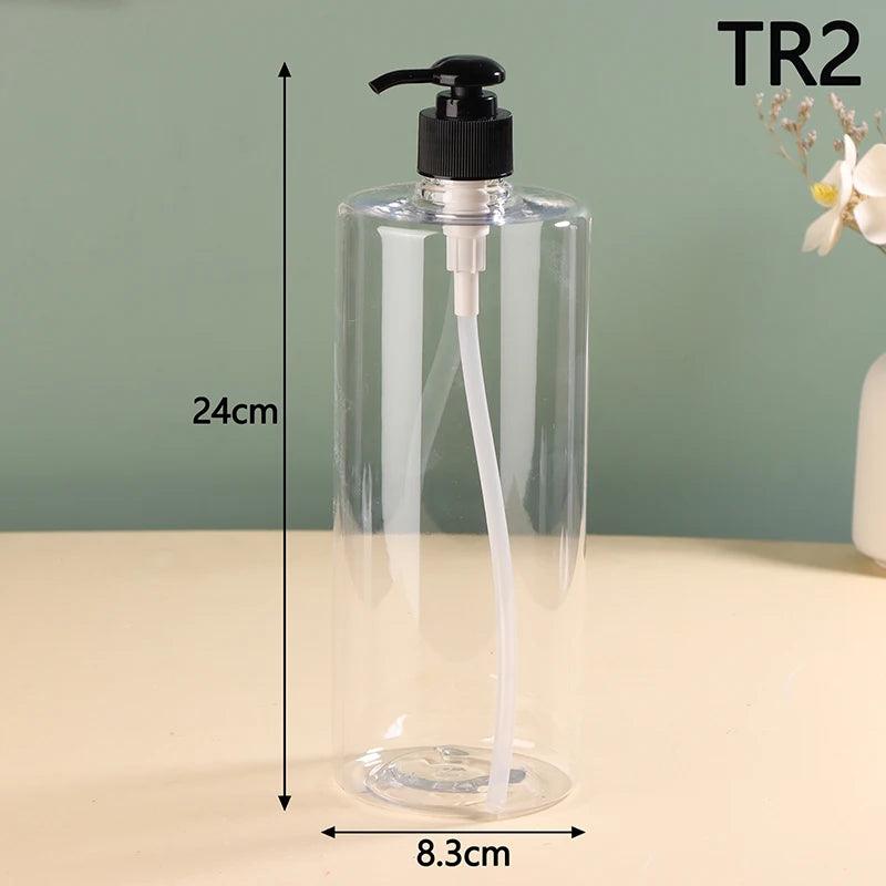 1Pcs 1000ml Soap Dispenser For Bathroom Large Capacity Shampoo Shower Gel Bottles Refillable Lotion Liquid Storage Container
﻿