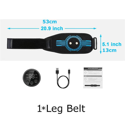 Abdominal Toning Belt EMS Muscle Stimulator Toner Waist Body Slimming Shaping Waist Arm Leg Massage Lose Weight Home Fitness - MauBai