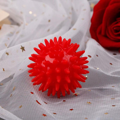 Full Body Spiky Massage Ball Hard Stress Ball 6cm Unique Design For Fitness Sport Hedgehog Sensory Training Grip the Ball 1PC - MauBai