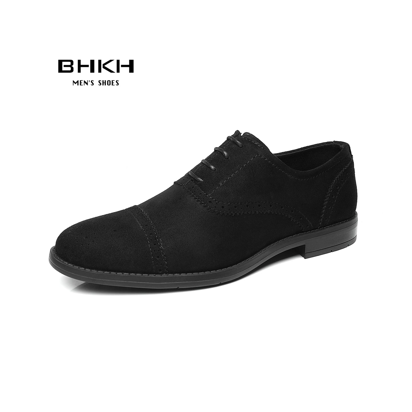 BHKH Men Dress Shoes  New Fashion Formal Shoes Man Wedding Party Office Footwear Comfy Classic Design High Quality Men Shoes