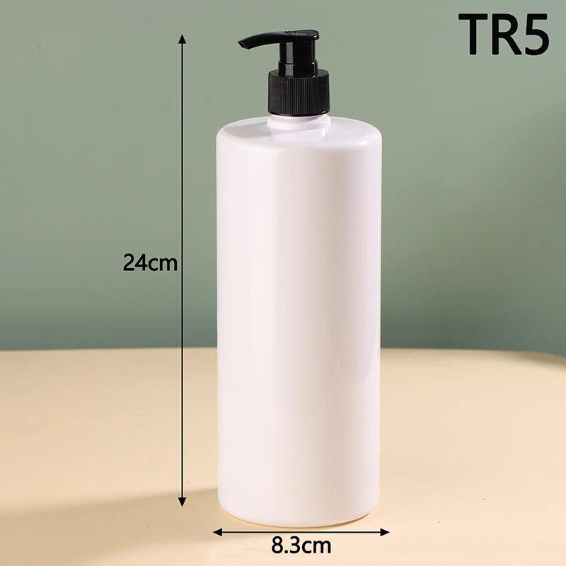 1Pcs 1000ml Soap Dispenser For Bathroom Large Capacity Shampoo Shower Gel Bottles Refillable Lotion Liquid Storage Container
﻿