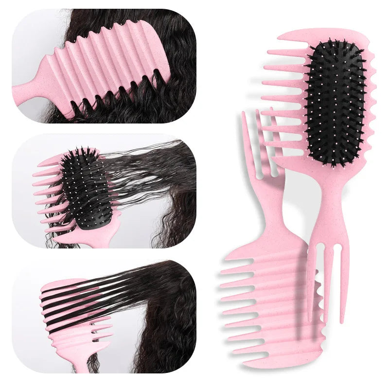 Barbershop Upscale Household Dry Wet Massage Comb Tangled Hairbrush Pro Salon Hairdressing Air Cushion Combs Styling Tools