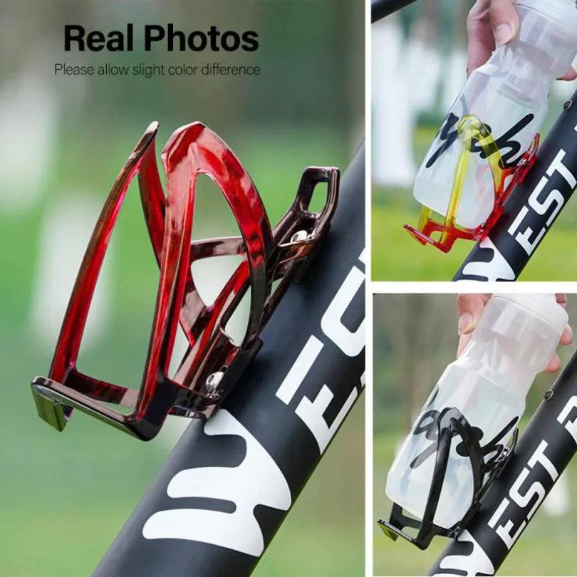 Bicycle Bottle Cages MTB Bike Bicycle Water Bottle Holder Colorful Lightweight Cycling Bottle Bracket Bicycle Accessories - MauBai