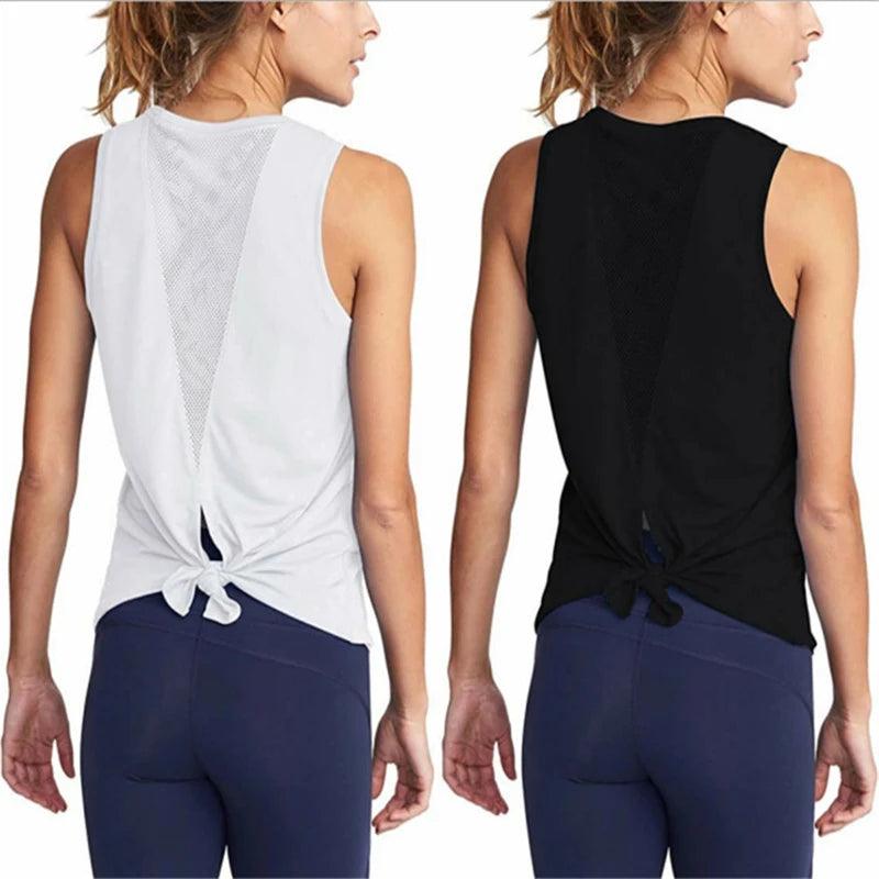 Fitness Women T Shirts Slim Fit For Sports Running Mesh Yoga Short Sleeve Jerseys Yoga Top Womens Gym Shirt SportWear Tees 2024 - MauBai