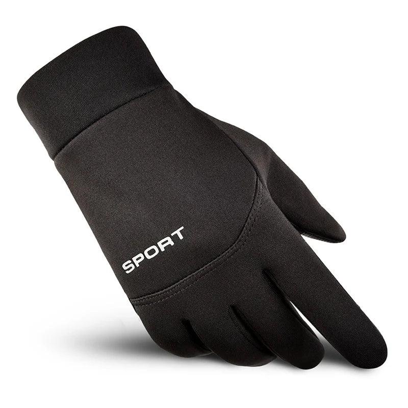 Football Gloves Waterproof Thermal Grip Outfield Cycling Player Bicycle Field Bike Sports Sports Outdoor guantes moto - MauBai