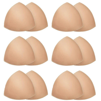 Soft Bra Pads Inserts Removable Bra Pad for Women Breast Push Up Enhancer Bra Pad Sports Bras Cups Insert Bikini Swimsuit - MauBai