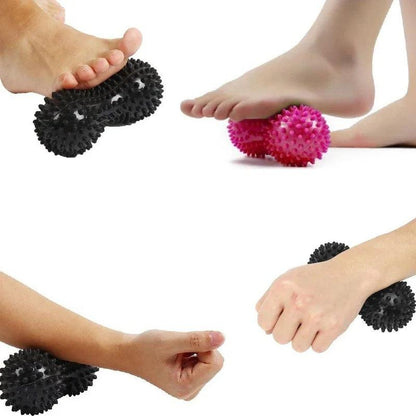 Massage Ball beauty health masaje  Peanut Massage Foot Massages Roller Back Foot Arch Pain Relief Massage & Relaxation - MauBai