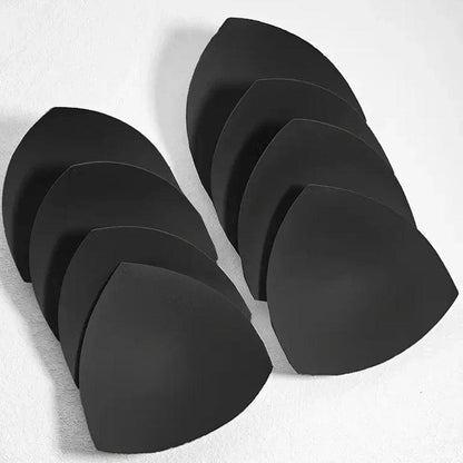 2025 Triangle Sponge Push Up Bra Pads Set for Women Invisible Insert Swimsuit Bikini Breast Enhancers Chest Cup Pads Accessories - MauBai