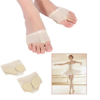 1Pair Girls Women Belly Ballet Half Shoes Split Soft Sole Paw Dance Feet Protection Toe Pad Well Foot Care Tool Forefoot Cushion