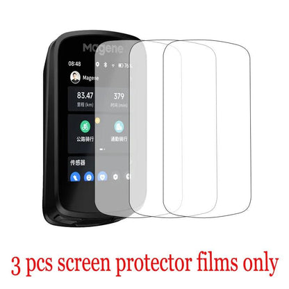 Silicone Soft Edge Cover Protective Case Screen Protector Film For Magene C606 Bike Computer Bicycle Skin Cycling Accessories - MauBai