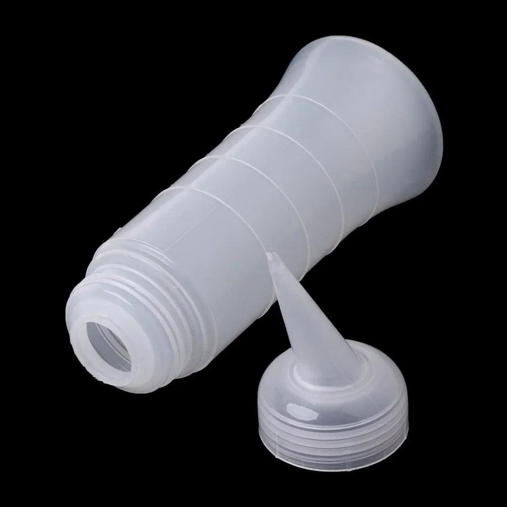 120ml/260ml Salon Applicator Measuring Plastic Bottle Hair Styling Hairdressing Tools