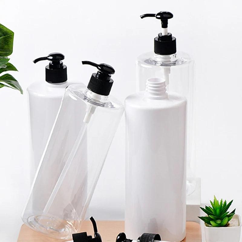 1Pcs 1000ml Soap Dispenser For Bathroom Large Capacity Shampoo Shower Gel Bottles Refillable Lotion Liquid Storage Container
﻿