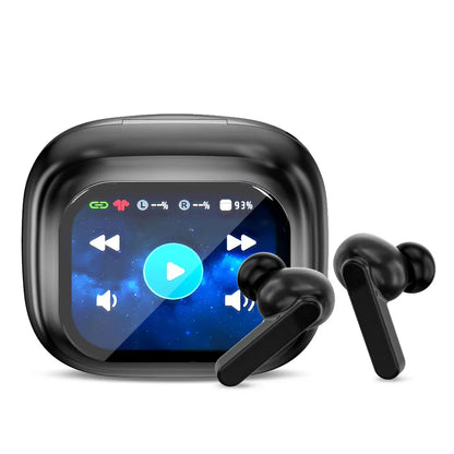 Original GREATWALL AI Translator Wireless Bluetooth Earphones Earbuds Stereo Sound Headphones ANC Noise Reduction Touch Display