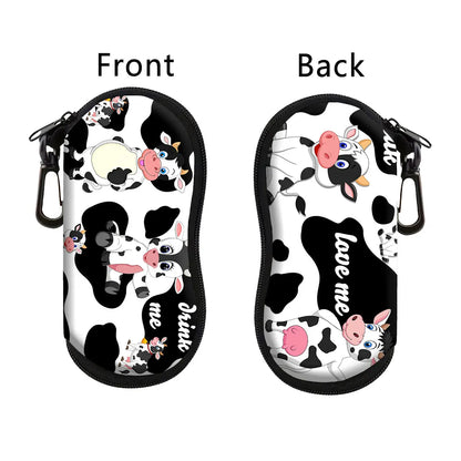 Cute Cats Glasses Case Starry Sky Glasses Box Hard Eyewear Protector Women Optical Glasses Storage Case