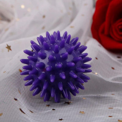 Full Body Spiky Massage Ball Hard Stress Ball 6cm Unique Design For Fitness Sport Hedgehog Sensory Training Grip the Ball 1PC - MauBai