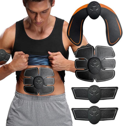 EMS Electrical Muscle Stimulator Fitness Lifting Buttock Abdomen Arms Legs Hip Trainer Toner Weight Loss Body Slimming Massager - MauBai