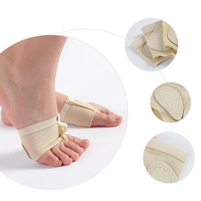 1Pair Girls Women Belly Ballet Half Shoes Split Soft Sole Paw Dance Feet Protection Toe Pad Well Foot Care Tool Forefoot Cushion