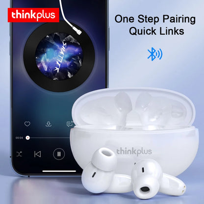 Original Thinkplus Wireless Bluetooth Earphones HiFi Stereo Sound HD Call Gamer Earbuds Touch Control Headset Long Standby Time