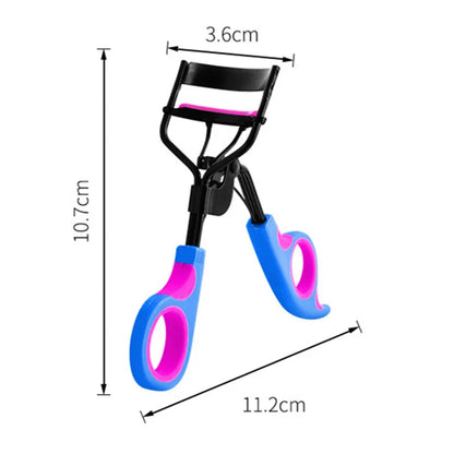 Woman Eyelash Curler with Comb Tweezers for False Eyelashes Cosmetic Clip Lash Curler Lash Lift Beauty Multicolor Makeup Tools