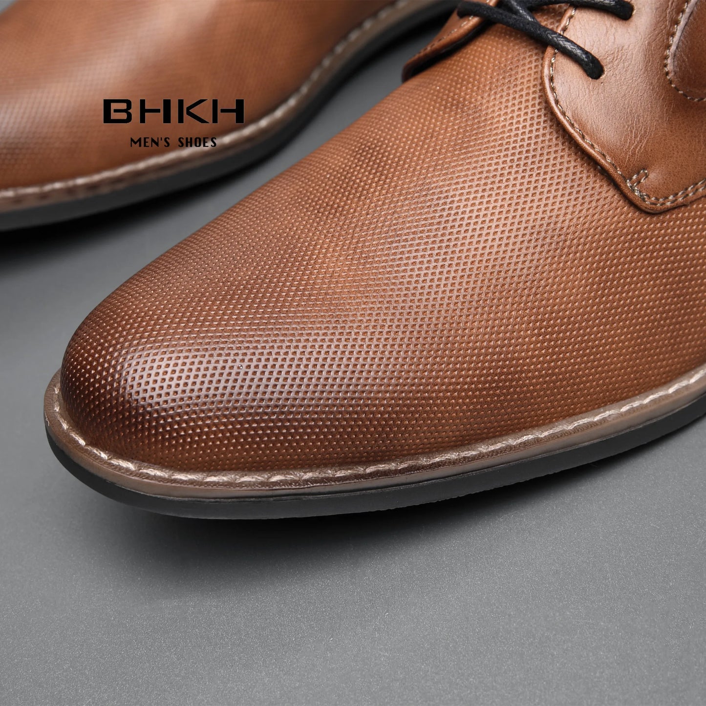 BHKH  Man Formal Shoes Lace Up Men Dress Shoes Classic Shoes Formal Business Office work for Men Shoes