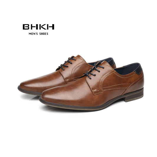 BHKH Men Casual Shoes  Autumn Fashion Leisure Walk Footwear Lace-up Classic Men Shoes New Men Casual Shoes