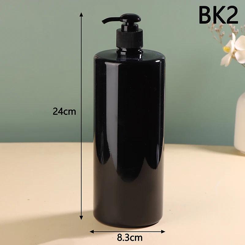 1Pcs 1000ml Soap Dispenser For Bathroom Large Capacity Shampoo Shower Gel Bottles Refillable Lotion Liquid Storage Container
﻿