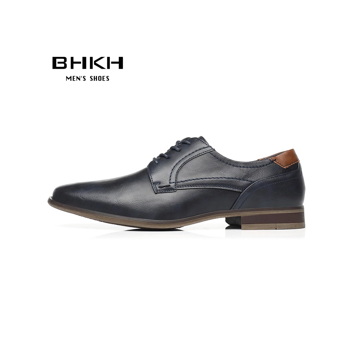 BHKH Men Casual Shoes  Autumn Fashion Leisure Walk Footwear Lace-up Classic Men Shoes New Men Casual Shoes