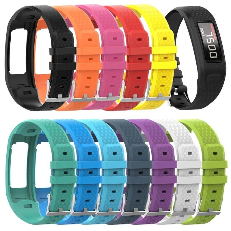 Silicone Strap for Garmin Vivofit 1/2 Waterproof Soft Bracelet Smart Watch Band Belt Sports Wristband for Vivofit1 Vivofit2 - MauBai